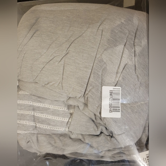 Calvin Klein Lennox Duvet Cover - grey, size King - Picture 5 of 7